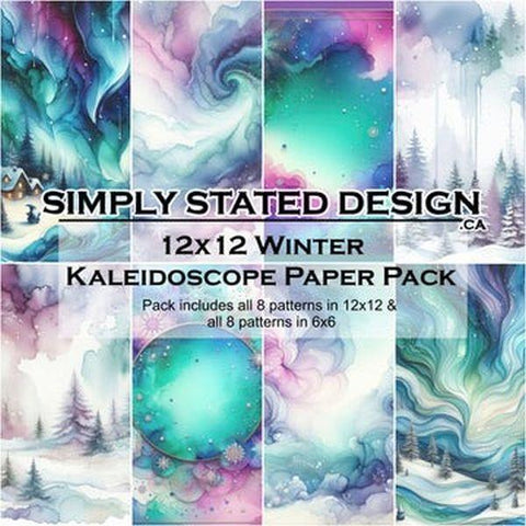 Winter Kaleidoscope - 12x12 Collection Pack