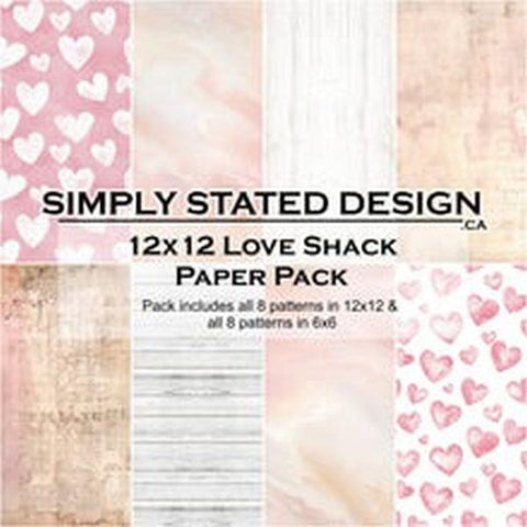 Love Shack - 12x12 Paper Pack