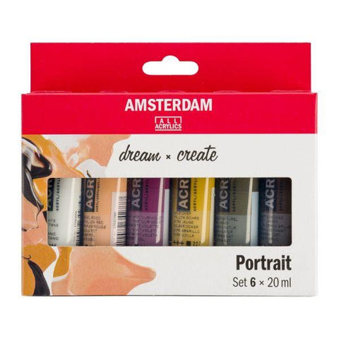 Standard Series Acrylic Paint Set - Portrait Colors