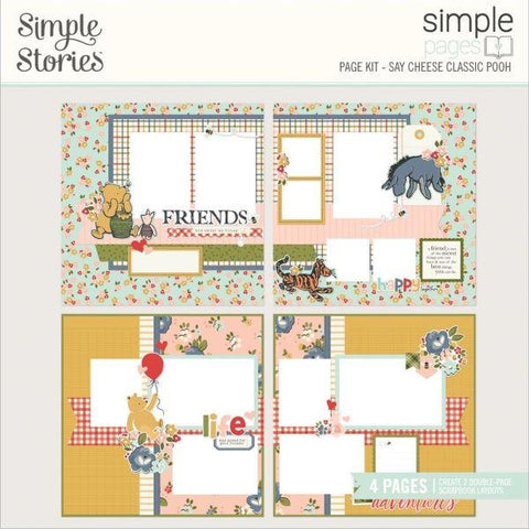 Say Cheese Classic Pooh - Simple Pages Page Kit