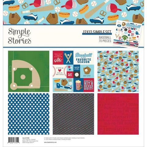 Baseball - 12x12 Collection Pack