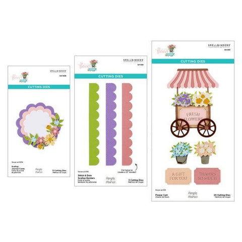 Simple Vintage Flower Shoppe Die Bundle
