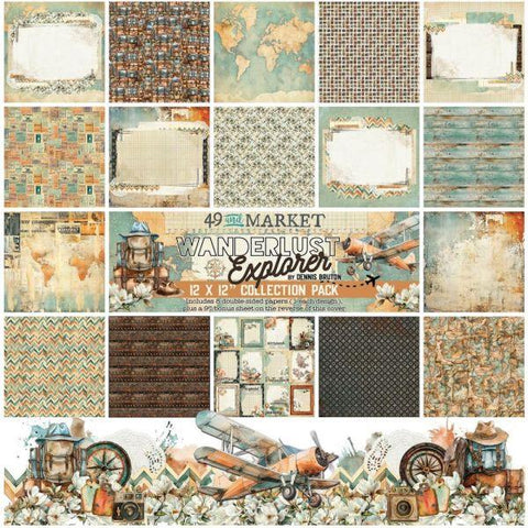 Wanderlust Explorer - 12x12 Collection Pack