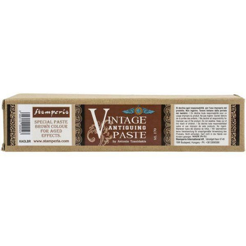 Vintage Antiquing Paste - Brown