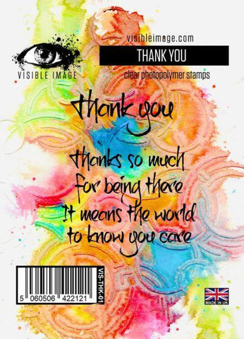 Thank You - Clear Stamps