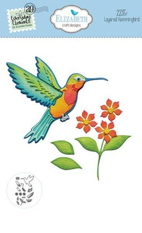 Sunny Days Collection - Dies - Layered Hummingbird