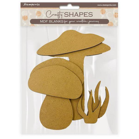 Hidden Grove - MDF Crafty Shapes - Mushrooms