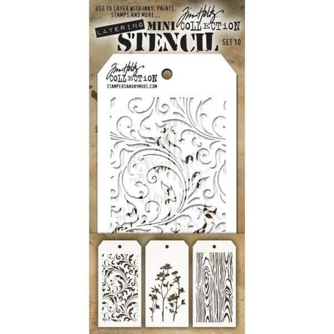 Mini Stencil Set #10