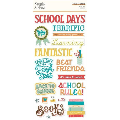 Book Fair - Foam Stickers