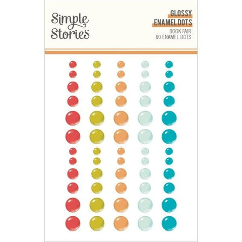 Book Fair - Glossy Enamel Dots