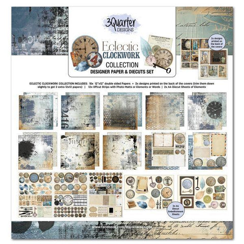 Eclectic Clocks - 12x12 Collection Pack