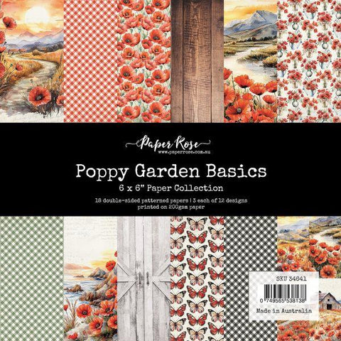 Poppy Garden - Basics - 6x6 Collection Pack