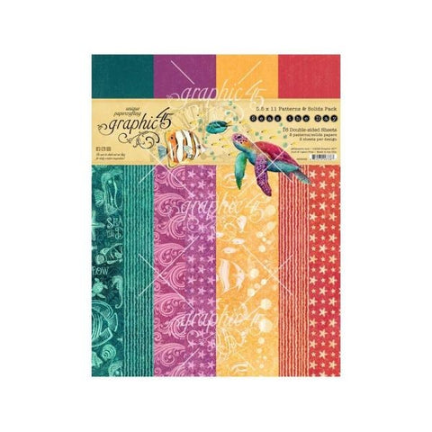 Seas the Day -- 8.5x11 Collection Pack - Patterns & Solids