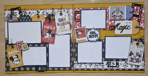 Mickey Magic 12 x 12 Layout Kit
