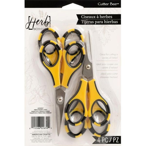 Cutterbee Scissors - 4Pack