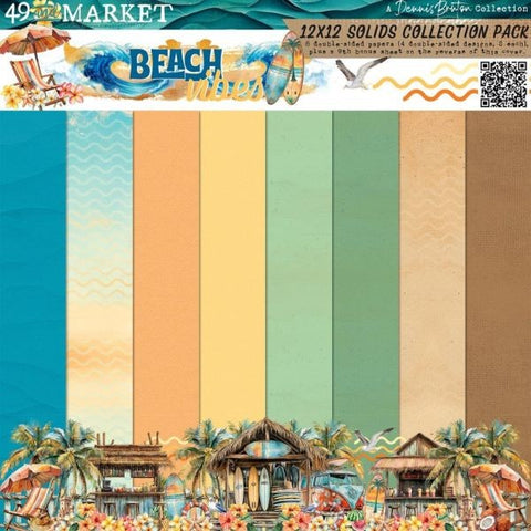Beach Vibes - 12x12 Collection Pack - Solids