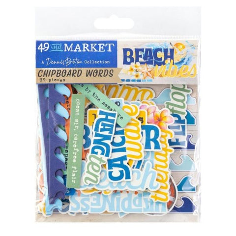 Beach Vibes - Chipboard