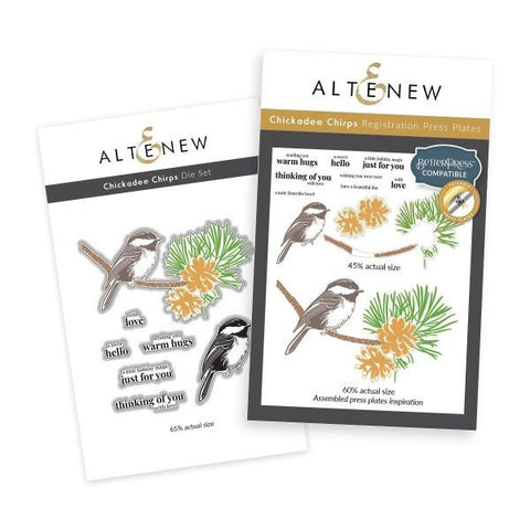Chickadee Chirps - Press Plate & Die Bundle