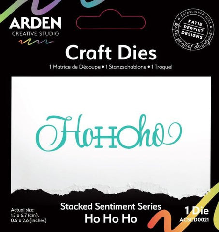 Sentiment Series - Stacked Ho Ho Ho Dies