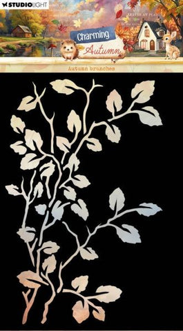 Charming Autumn - Stencil - Autumn Branches