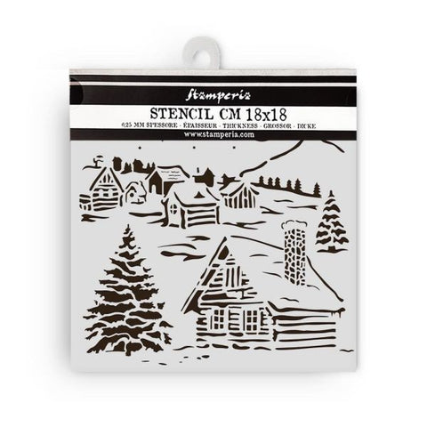 The Owl's House - Stencil - Cottage