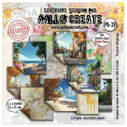Tropical Alleyways - 6x6 Design Paper