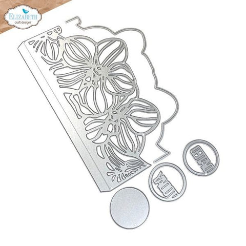 Botanical Blend Collection - Border Page with Flowers - Dies