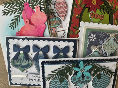 Vintage Ornaments Card Class - Monday, September 22 @ 630pm