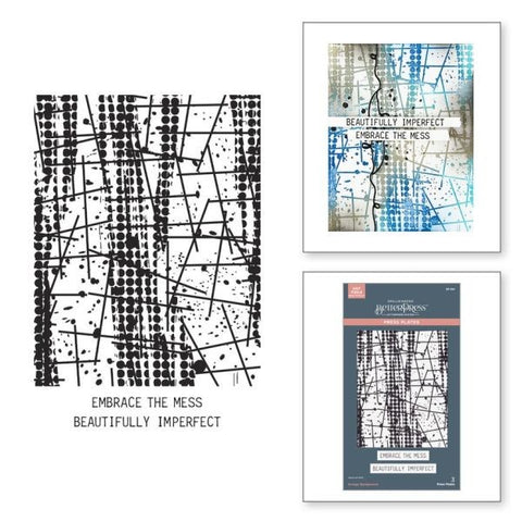 Beautifully Imperfect Collection - Grungy Background Press Plate