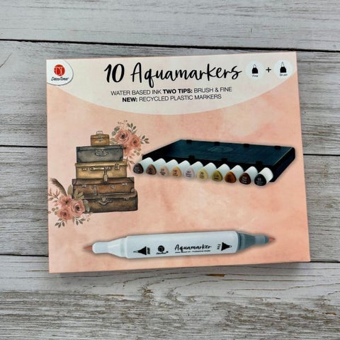 Aquamarkers - Earth Tones
