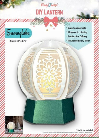 DIY Paper Lanterns - Snowglobe