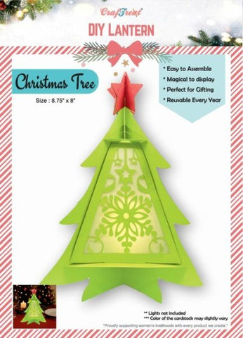 DIY Paper Lanterns - Christmas Tree