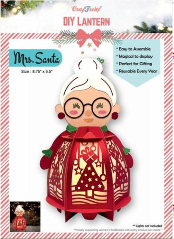 DIY Paper Lanterns - Mrs Santa