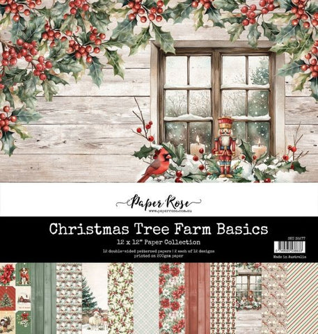 Christmas Tree Farm - 12x12 Paper Collection - Basics