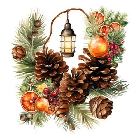 Christmas Citrus - Wreath