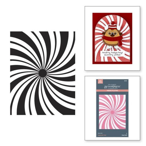 Merry Mischief Collectio - Peppermint Twist BetterPress Plate