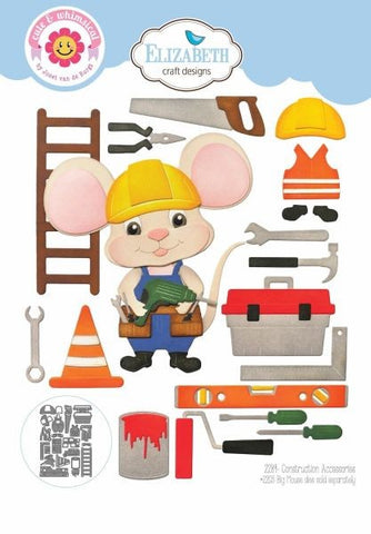 Living it Up Collection - Construction Accessories - Dies