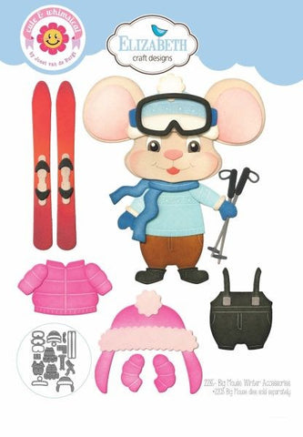 Living it Up Collection - Big Mouse Winter  Accessories - Dies