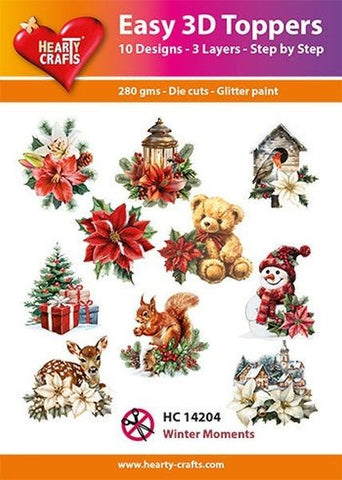 Winter Moments - Easy 3D Toppers