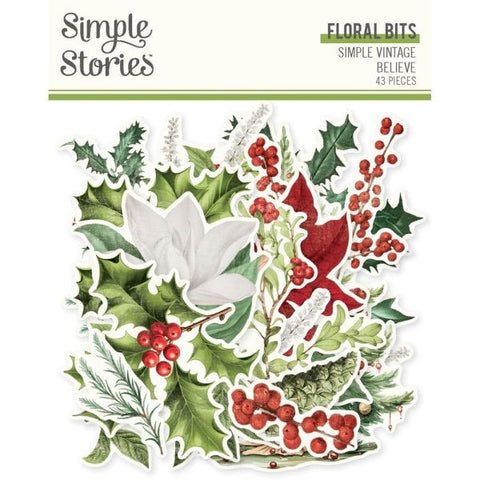 Simple Vintage Believe - Floral Bits & Pieces