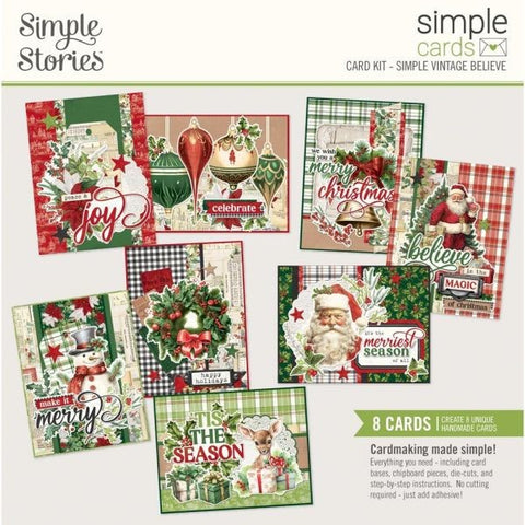 Simple Vintage Believe - Simple Cards Card Kit