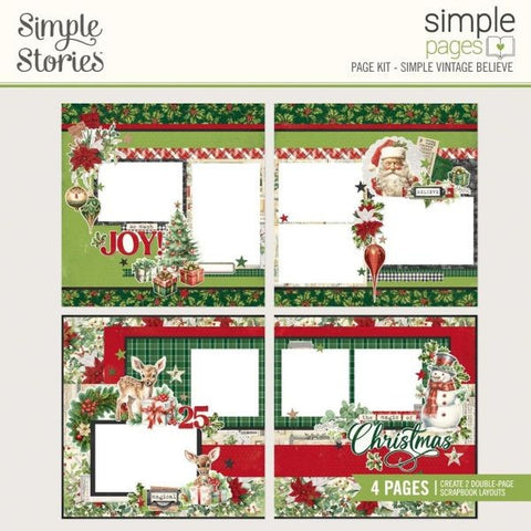 Simple Vintage Believe - Simple Pages Page Kit