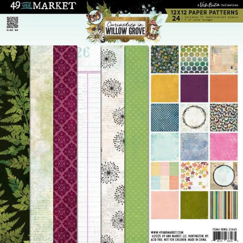 Curoisities in Willow Grove - 12x12 Paper Pad