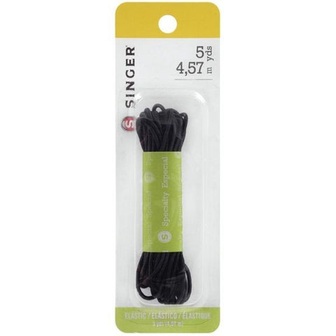 Black Elastic Cord