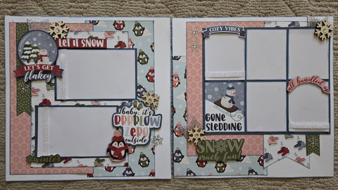 Let's Get Flakey 12 x 12 Layout Kit