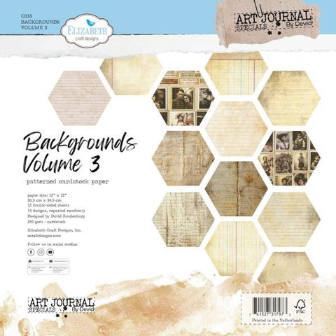 Golden Season - Backgrounds Volume 3 - 12x12 Paper Collection