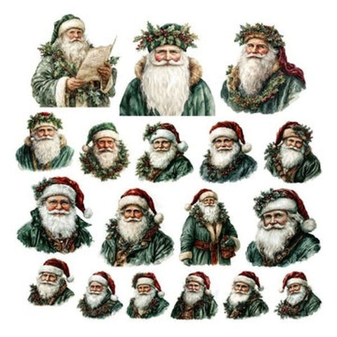 Victorian Christmas - Ephemera - Santa