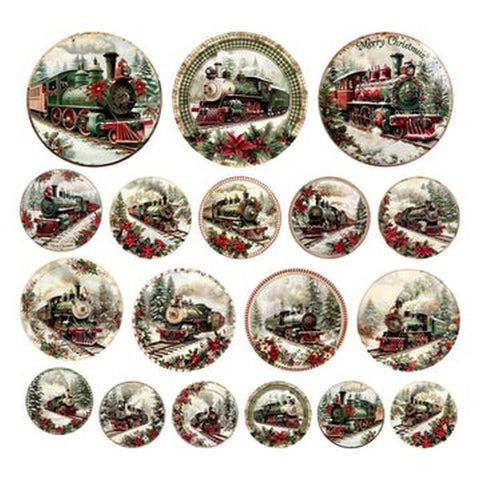 Victorian Christmas - Ephemera - Trains