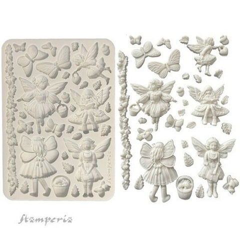 Whispering Woods - A5 Silicone Mould - Fairies