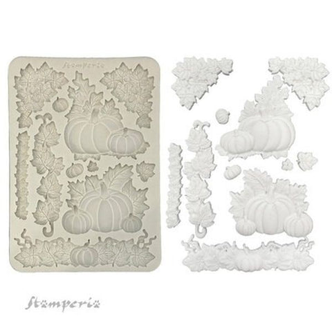 Whispering Woods - A5 Silicone Mould - Pumpkins